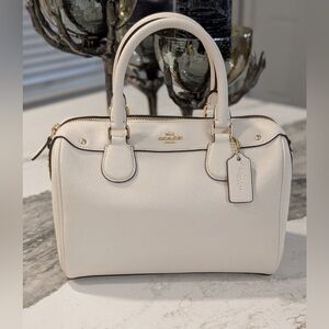 Coach F36677 - Coach Mini Bennett Satchel in Pebble Leather - Authentic